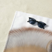 Noorse keukenhanddoek voor paardenkunst strandlaken (In situ)