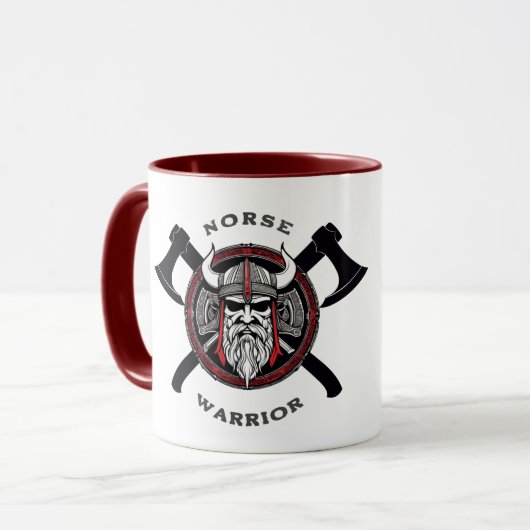 Noorse Krijger Mok (Voorkant links)