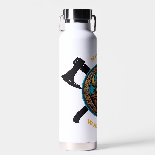 Noorse krijger waterfles (Voorkant)