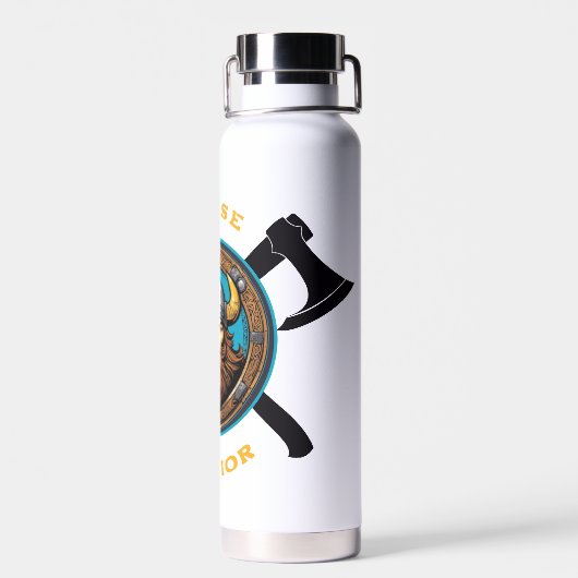 Noorse krijger waterfles (Achterkant)