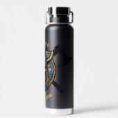 Noorse krijger waterfles (Achterkant)