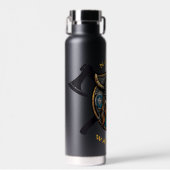 Noorse krijger waterfles (Voorkant)