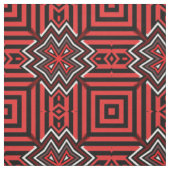 Noorse Kruis Rood Stof (Swatch)