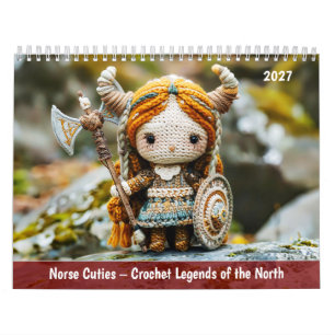 Noorse Liefjes – Gehaakte Legenden van het Noorden Kalender