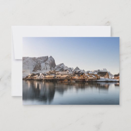 Noorse Lofoten-eilandkaart (Voorkant)