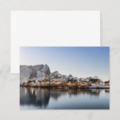 Noorse Lofoten-eilandkaart (Voorkant / Achterkant)
