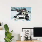 Noorse Luipaard 1 hoofdgevechtstank Poster (Thuiskantoor)