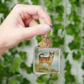Noorse Lundehund Sleutelhanger (Hand)