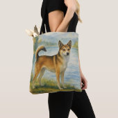 Noorse Lundehund Tote Bag (Dichtbij)