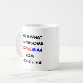 Noorse moeder, geweldig koffiemok (Voorkant links)