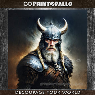 Noorse mythe: Odin, de god van oorlog en dood Tissuepapier