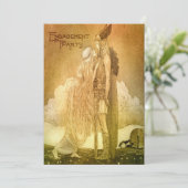 Noorse Mythologie Verloving Feest Custom Kaart (Staand voorkant)