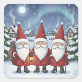 Noorse Nisse 's Nachts, Stickers