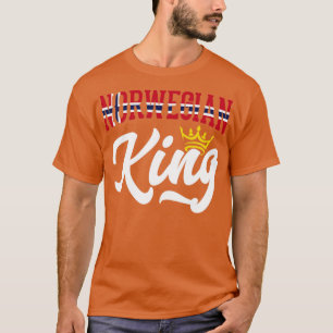 Noorse Noorse Noorse Noorse Noorse vlag T-shirt