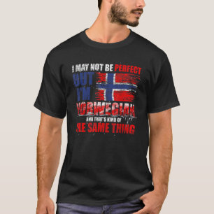 Noorse Noorse vlag Noorwegen T-shirt