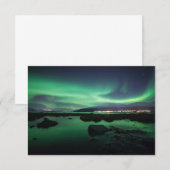 Noorse Northern Lights Card (Voorkant / Achterkant)