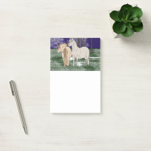 Noorse paarden post-it® notes (Kantoor)
