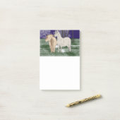 Noorse paarden post-it® notes (Op bureau)