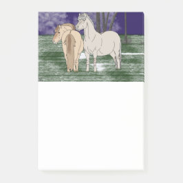 Noorse paarden post-it® notes