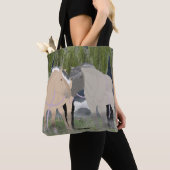 Noorse paarden tote bag (Dichtbij)