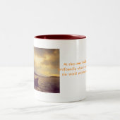 Noorse prijsopgave tweekleurige koffiemok (Center)