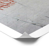 Noorse Rock Alta Fjord Poster (Hoek)