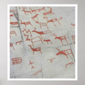 Noorse Rock Alta Fjord Poster (Voorkant)