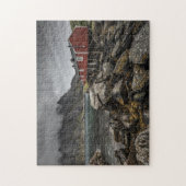 Noorse Rode Cabine Legpuzzel (Verticaal)