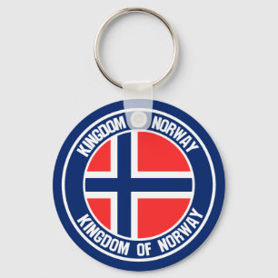 Noorse Ronde Emblem Sleutelhanger
