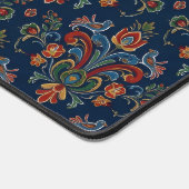 Noorse Rosemaling Bloemkunst Bureaumat (Hoek)