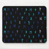 noorse 's nachts mousepad muismat (Voorkant)