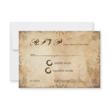 Noorse Saga Viking RSVP-antwoordkaart