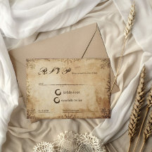 Noorse Saga Viking RSVP-antwoordkaart