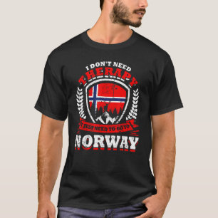 Noorse Scandinavia Deer North Cape Noorwegen 4 T-shirt