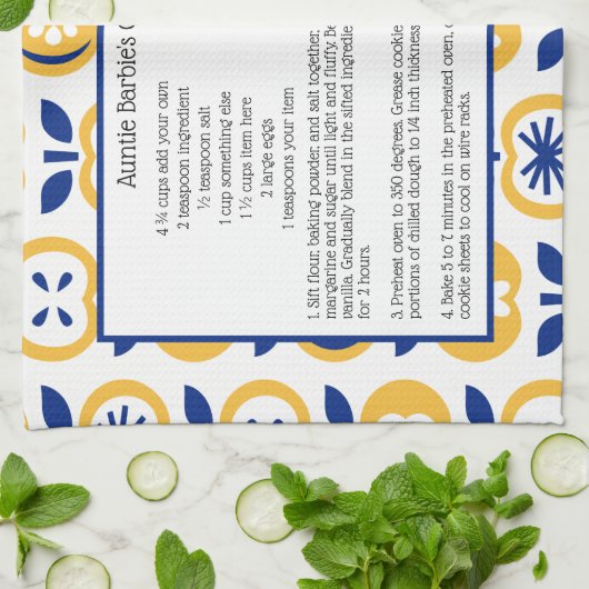 Noorse Scandinavische noordse appeltop Theedoek (Gevouwen)