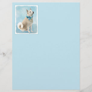 Noorse schilderij - Kute Original Dog Art