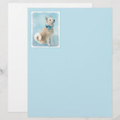 Noorse schilderij - Kute Original Dog Art (Voorkant / Achterkant)