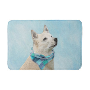 Noorse schilderij - Kute Original Dog Art Badmat