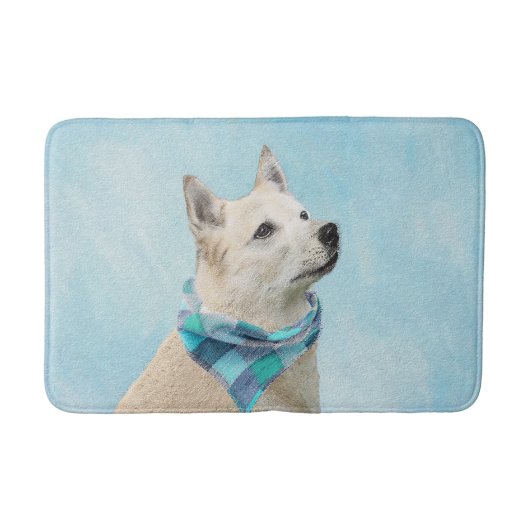 Noorse schilderij - Kute Original Dog Art Badmat (Voorkant)