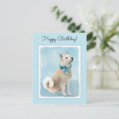 Noorse schilderij - Kute Original Dog Art Briefkaart (Staand voorkant)