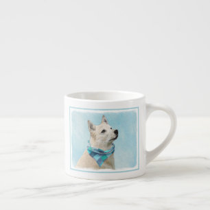 Noorse schilderij - Kute Original Dog Art Espresso Kop