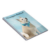 Noorse schilderij - Kute Original Dog Art Notitieboek (Rechterzijde)