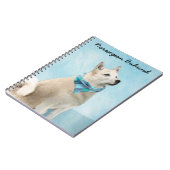 Noorse schilderij - Kute Original Dog Art Notitieboek (Linkerzijde)