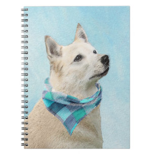 Noorse schilderij - Kute Original Dog Art Notitieboek