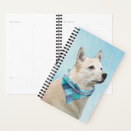 Noorse schilderij - Kute Original Dog Art Planner (Display)