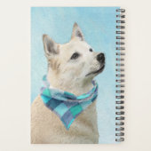 Noorse schilderij - Kute Original Dog Art Planner (Achterkant)