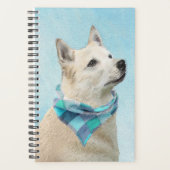 Noorse schilderij - Kute Original Dog Art Planner (Voorkant)