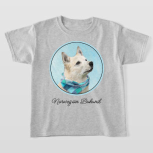 Noorse schilderij - Kute Original Dog Art T-shirt