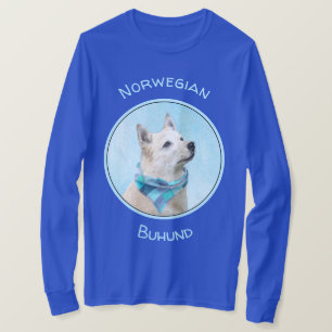 Noorse schilderij - Kute Original Dog Art T-shirt