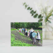 Noorse Schoolkinderen in Noors Folk Museum Briefkaart (Staand voorkant)